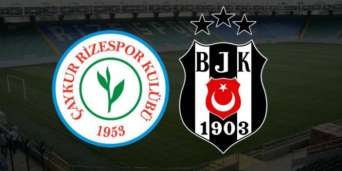 Beşiktaş'ın Rizespor maçı ilk 11'i belli oldu. Yıldız futbolcu geri döndü