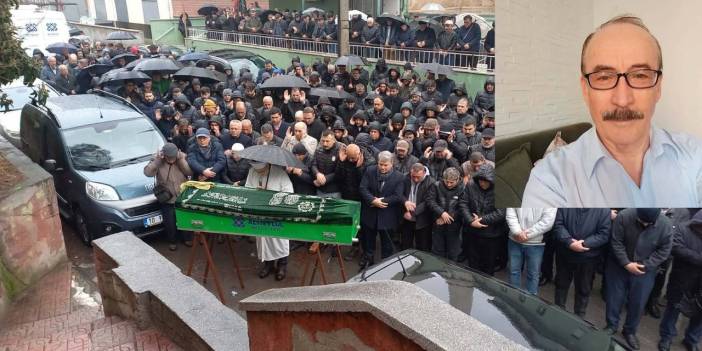 Kazada ölen emekli öğretmen son yolculuğuna uğurlandı