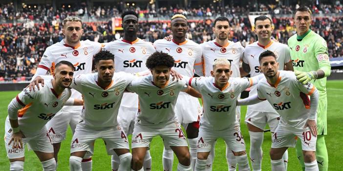 Galatasaray Göztepe maçının ilk 11'leri belli oldu