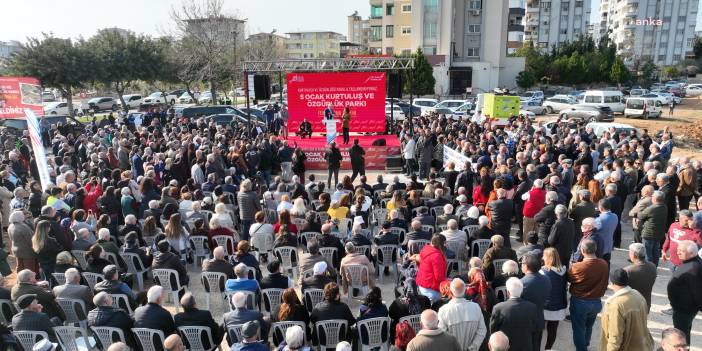 Adana'da 5 Ocak Kurtuluş ve Özgürlük Parkı’nın temeli atıldı