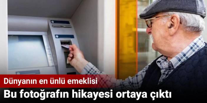 Dünyanın en ünlü emeklisi. Bu fotoğrafın hikayesi ortaya çıktı