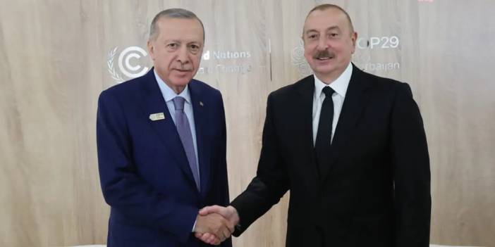 Cumhurbaşkanı Erdoğan, Aliyev ile görüştü