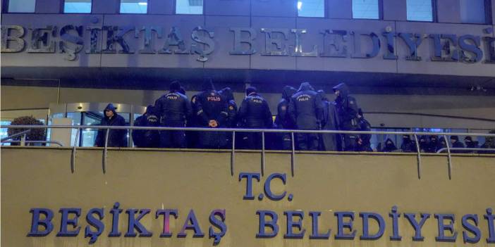 Beşiktaş Belediyesi polis çemberine alındı