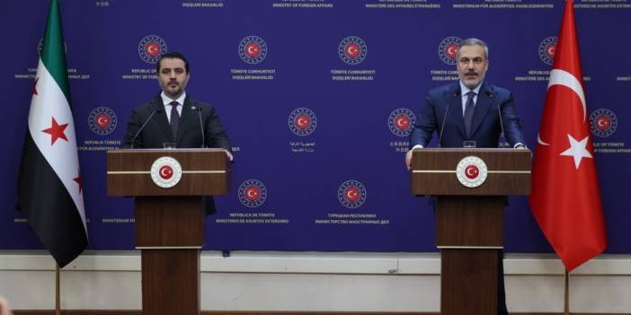 Hakan Fidan Suriye Dışişleri Bakanı ile basın toplantısı düzenledi