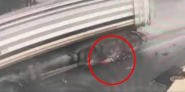 İstanbul'da kamyon dehşeti. Altına aldığı vatandaşı metrelerce sürükledi
