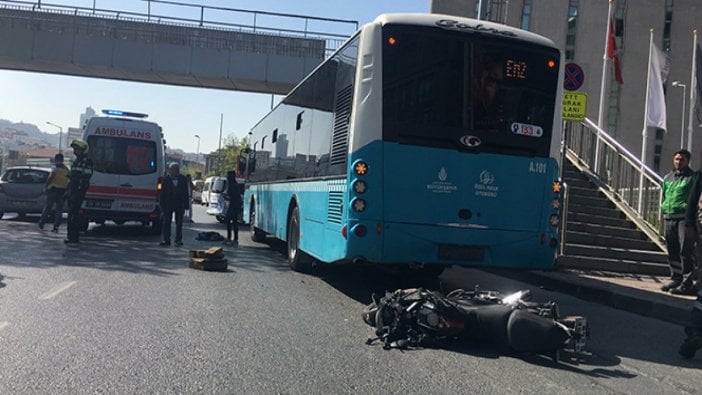 Beyoğlu'nda korkunç kaza!