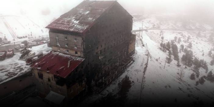 Dehşetten geriye yas ve bu görüntüler kaldı: Otelin son hali görüntülendi