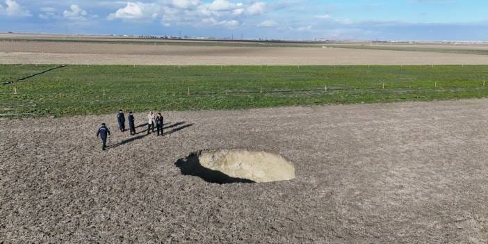 Kuraklık Konya'da bir obruk daha açtı