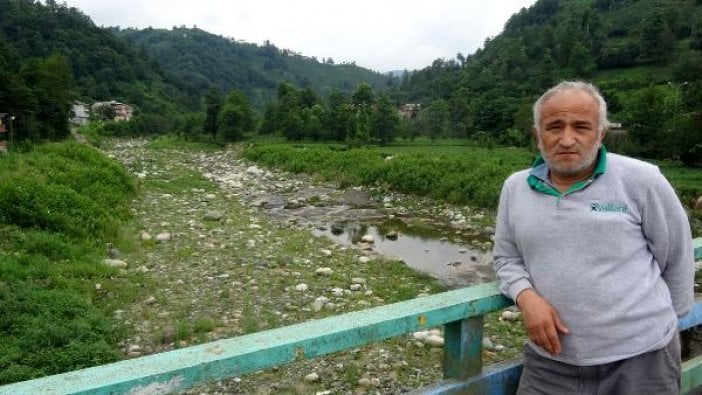 Erdoğan'ın memleketinde HES sonrası derelerin son hali görüntülendi!