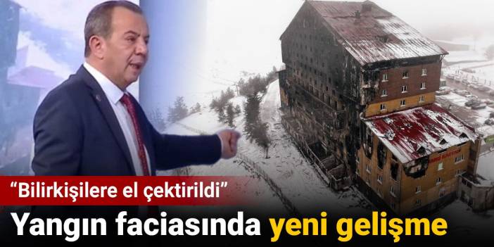 Yangın faciasında yeni gelişmeyi Tanju Özcan açıkladı: Bilirkişilere el çektirildi