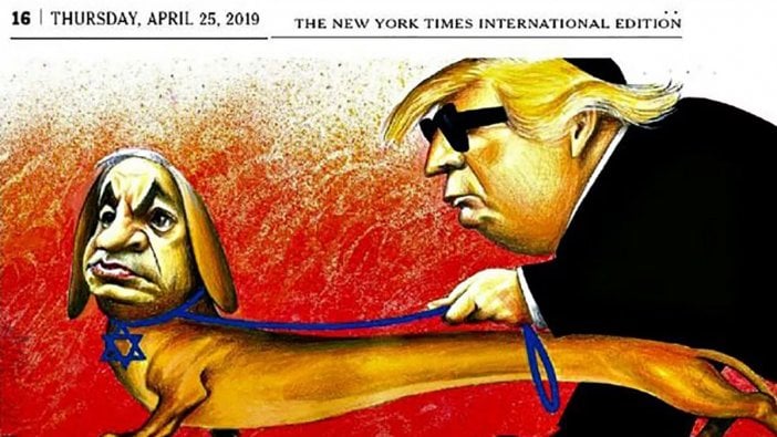 Gazete özür dilemişti: Trump'tan NYT'ye karikatür tepkisi