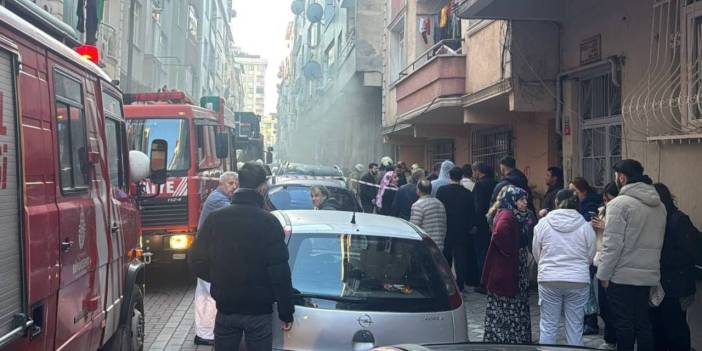 İstanbul'da tekstil atölyesinde yangın