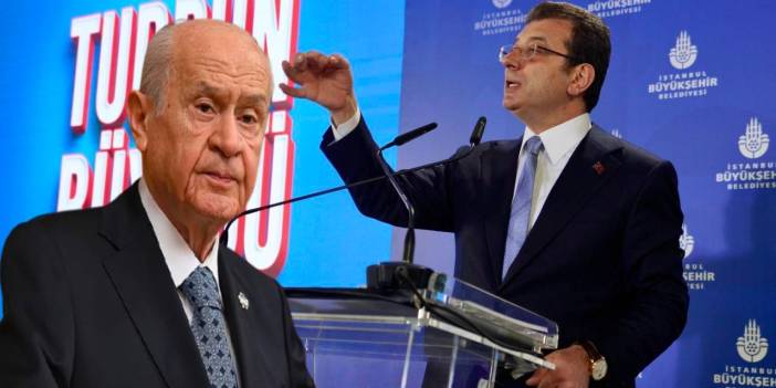 Bahçeli'den İmamoğlu açıklaması: Üstüne vazife olmayan konularda...