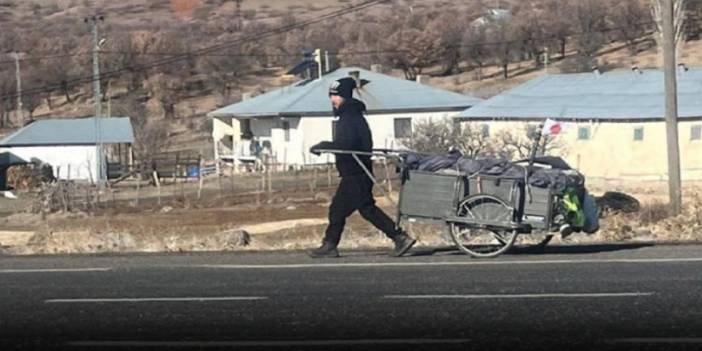 Japon gezgin Türklerin misafirperverliğine hayran kaldı. 11 aydır yollarda