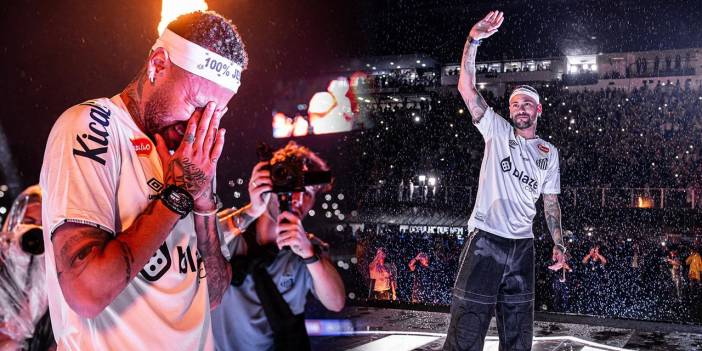 Neymar Brezilya’da krallar gibi karşılandı: Gözyaşlarına boğuldu