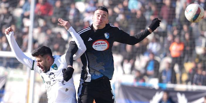 Erzurumspor ve Kocaelispor birbirine diş geçiremedi