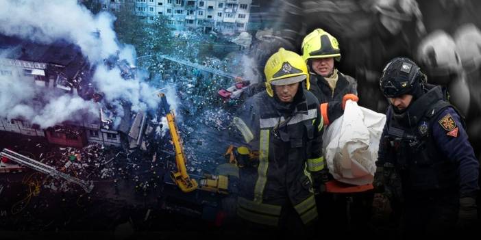 Kiev'de Rus füzesi bir yatılı okulu vurdu: En az 15 kişi can verdi