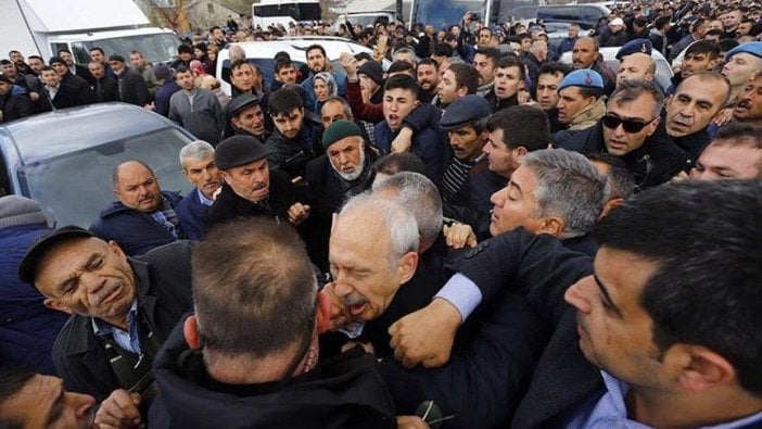 Polis gelince huzursuz olmuş; kaçmış!