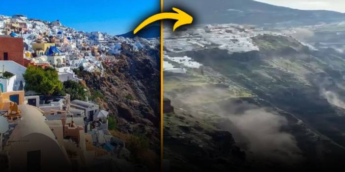 Santorini boşaldı: Depremden kaçıyorlar