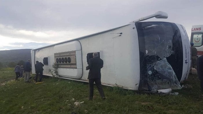 Tokat'ta otobüs devrildi: 7 ölü, 30 yaralı