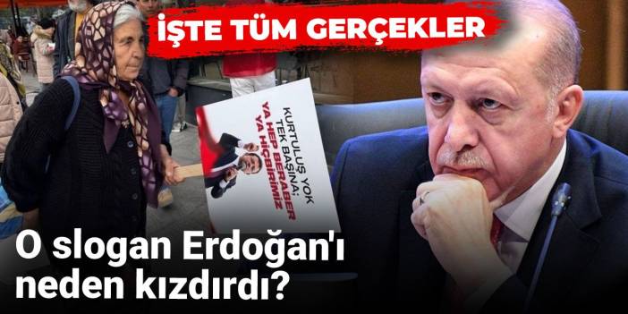 O slogan neden kavga çıkardı? İşte tüm gerçekler