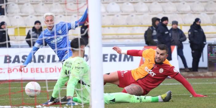 Galatasaray Bolu deplasmanında farklı kazandı