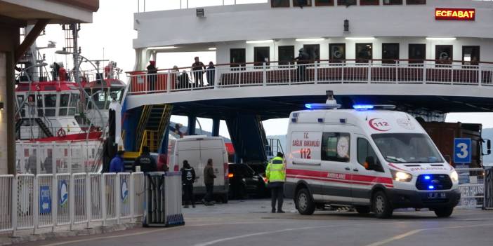 Çanakkale'de dengesini kaybederek denize düştü