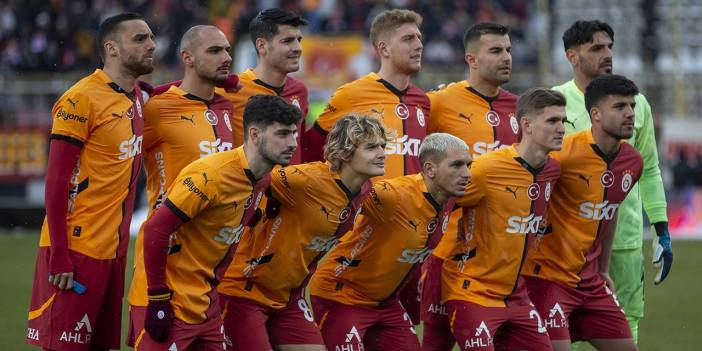 Galatasaray'ın Adana Demirspor 11'i belli oldu: Okan Buruk sürpriz yaptı