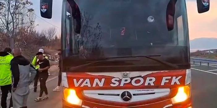 Vanspor otobüsüne yapılan saldırı ile ilgili açıklama geldi