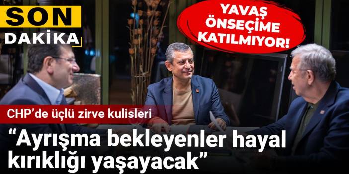 Mansur Yavaş'tan ön seçim kararı: Özgür Özel'e de bildirdi