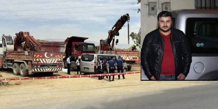 Kamyon damperi altında kalarak can verdi