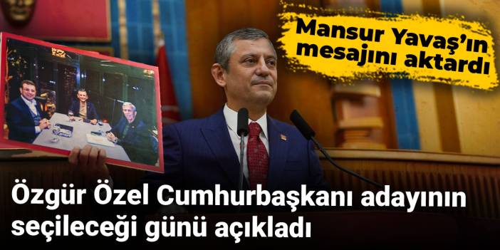 Kurultay soruşturması, operasyonlar, ön seçim... Özgür Özel'den kritik açıklamalar