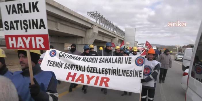 Madencilerden büyük yürüyüş: 120 kilometrelik direniş devam ediyor