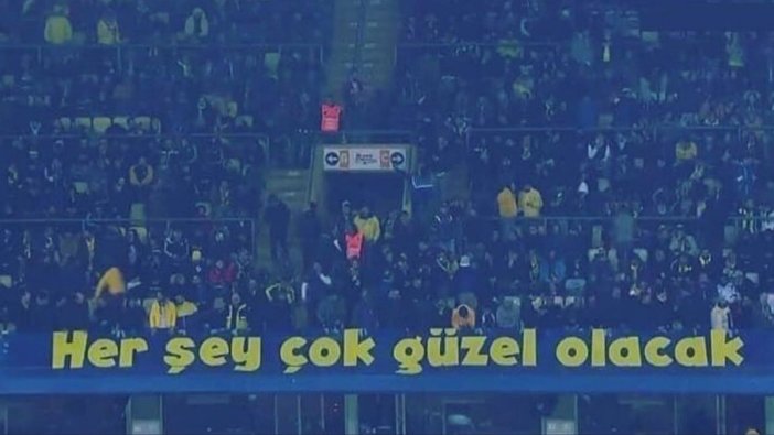 Fenerium'dan 'Her şey çok güzel olacak' yanıtı