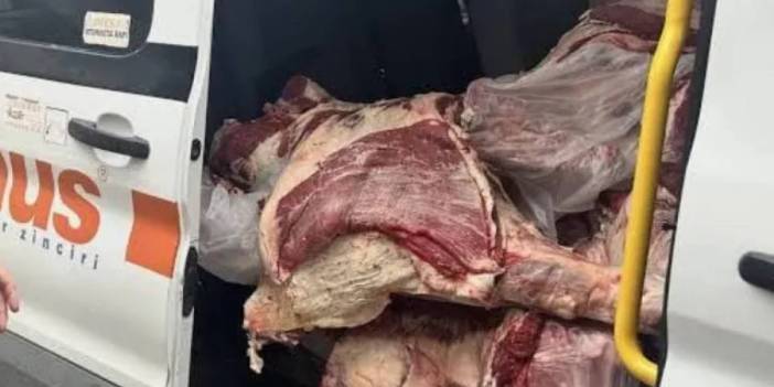 Etleri araç koltuğunda taşıyan zincir markete 1,3 milyon ceza