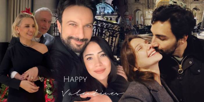 Ünlülerden Sevgililer Günü paylaşımları: Esra Erol'dan Tarkan'a...