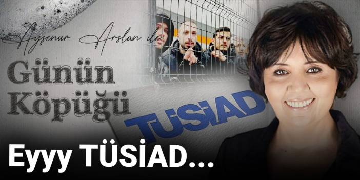Ayşenur Arslan Günün Köpüğü'nde yazdı: Eyyy TÜSİAD...