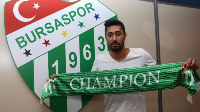 Bursaspor'a, Süper Lig'de 1 dakika dahi forma giymeyen eski oyuncusundan haciz