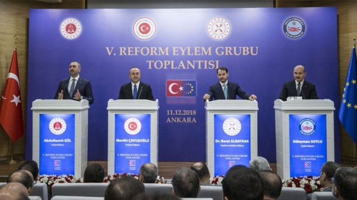 6. Reform Eylem Grubu Toplantısı sonlandı