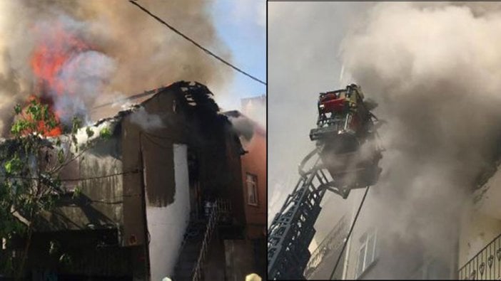 Beyoğlu'nda korkutan yangın