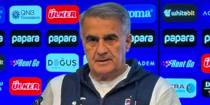 Şenol Güneş dayanamadı