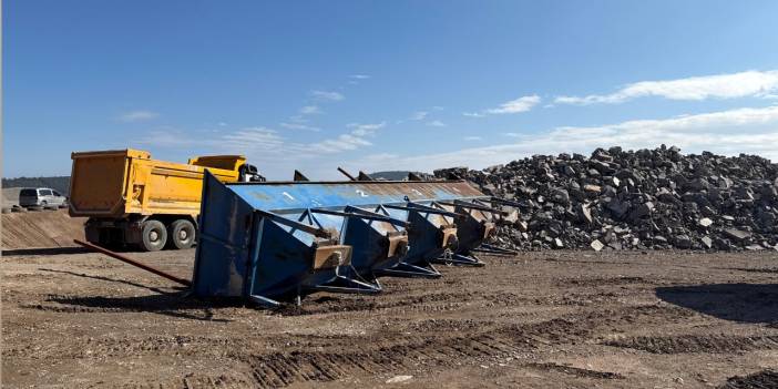 Bodrum'da mera alanında taş kıran firmaya para cezası