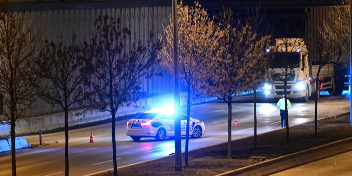 Ankara'da 'sızıntı' paniği: Yol trafiğe kapatıldı