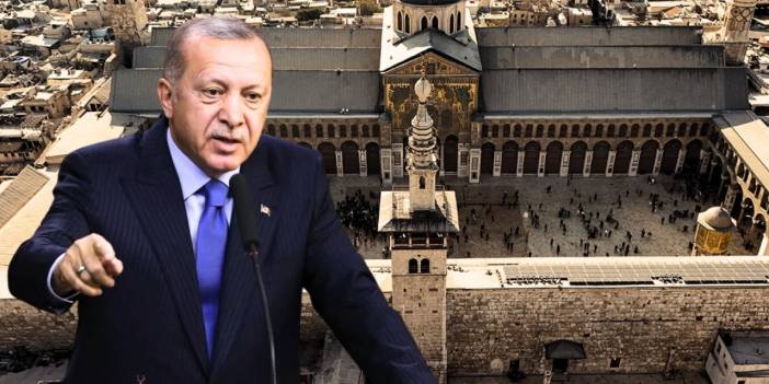 Erdoğan'ın ne zaman Emevi Camii'ne gideceğini canlı yayında açıkladı