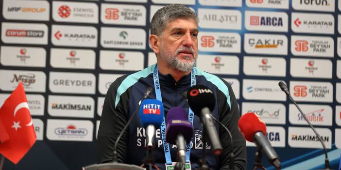 Ziya Akçeken: Anlamsız bir penaltı moralimizi bozdu