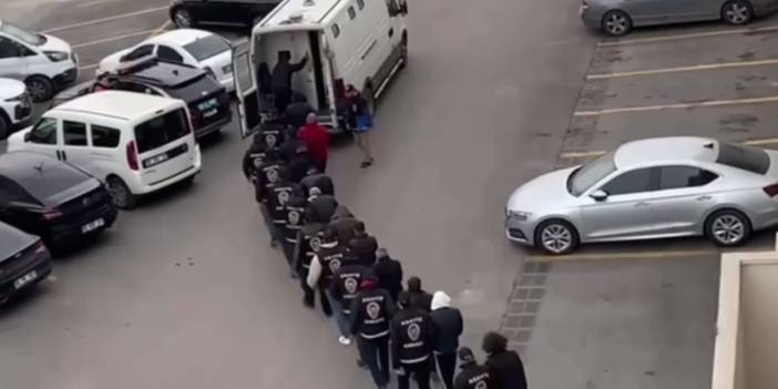 Hırsızlık şüphelilerine operasyon: 12 gözaltı
