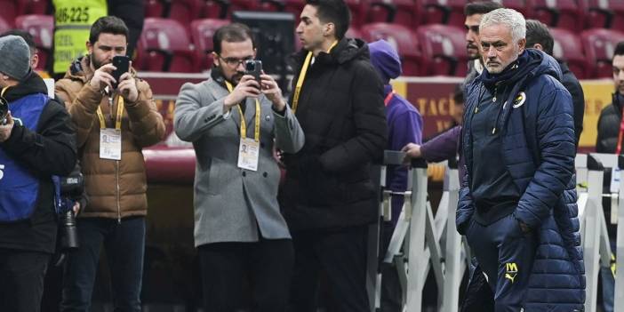 Mourinho'dan Galatasaray derbisi öncesi flaş açıklama