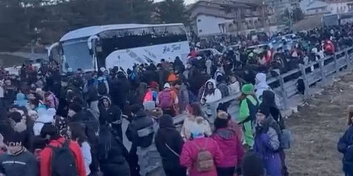 TikTok önerisinin ardından kayak köyü doldu taştı! Tuvalet kuyrukları oluştu