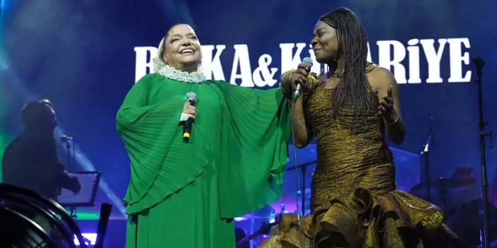 Kibariye ve Buika aynı sahnede buluştu