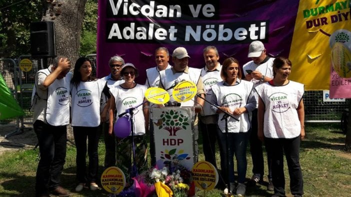 Vicdan ve Adalet Nöbeti Yoğurtçu Parkı'ndaki son gününde